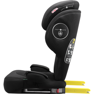 K2 i-Size Child Car High Backed Booster Seat - Onyx by Cozy N Safe