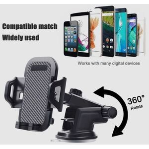 Universal Car Phone Holder Mount - Black