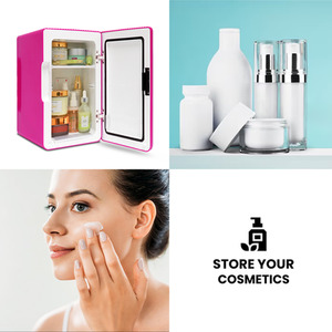 Koolatron Mini Fridge 6L CoolerWarmer - Pink by Koolatron