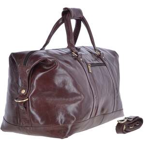 Extra Large Leather Travel Holdall 2081 by Ashwood Leather