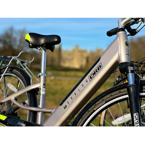 Dallingridge Harlow ST Hybrid Electric Bike - Satin Graphite & Lime by Dallingridge