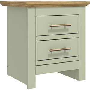 Bexley Bedside Table - Sage Green