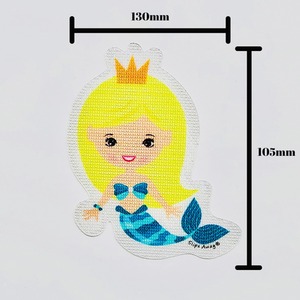 Anti Slip Kids Bath Stickers - Mermaid ( 5x Pack ) - Turquoise by Slips Away