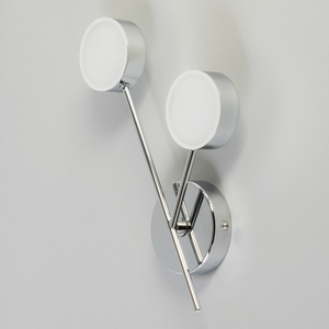Rosalie Bathroom Wall Light - Chrome by Litecraft