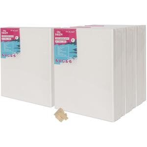 Fax Potato Stretched Canvas with Wooden Wedges - 10