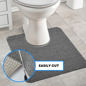 Heart Embossed Spaghetti Square Shower Mat by Nicoman