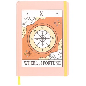 The Wheel of Fortune Vintage Tarot Notebook - A5 by Kingsbury Gifts