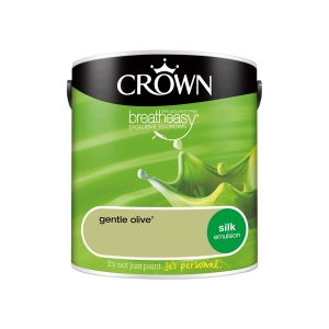 Crown Walls and Ceilings Silk Emulsion by Crown Paints