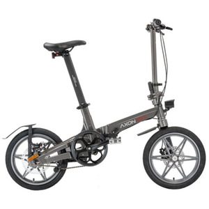 Axon Rides Pro Lightweight Folding Electric Bike - Black by Axon Rides