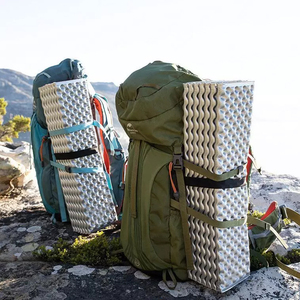 Foldable EVA Foam Camping Sleeping Mat - Silver