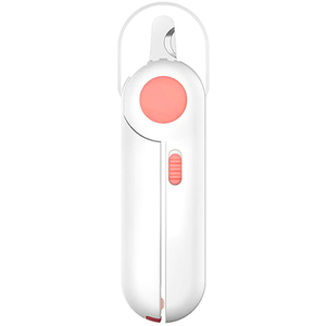 LED Illuminated Pet Nail Clippers Trimmer Tool - Pink