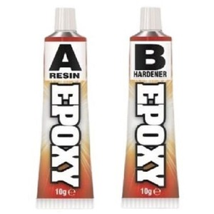 2 Epoxy Resin Glue Adhesive Repair Kit by Caprican