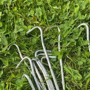 10pc Tent Pegs - Silver