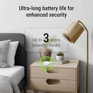 Panic Alarm Button - White by Roombanker