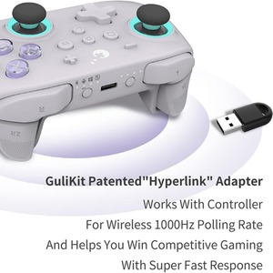 GuliKit KK3 Max Gaming Contoller - Retro Grey by GuliKit