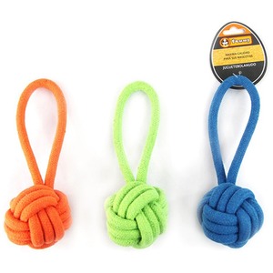 Rope Ball Dog Toy - Random Assortment by Bristar