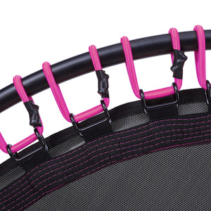 Trampoline with Adjustable U-Shaped Handle by Livingandhome