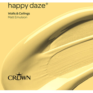 Crown Wall and Ceilings Matt Emulsion - Happy Daze by Crown Paints