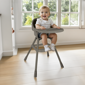 Dolu Baby High Chair - Grey by Dolu