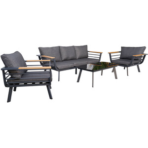 Saltram Sofa Set - Grey by Malay