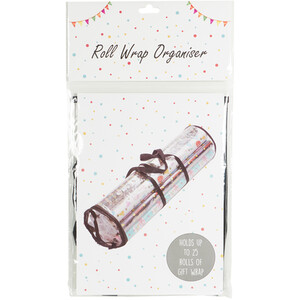 Roll Wrap Organiser - Transparent and Black by NA