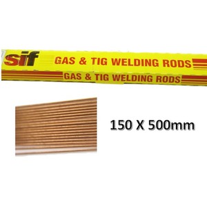 500mm Mild Steel Welding Rods 1.6mm - 150 Pack SIF by SIF