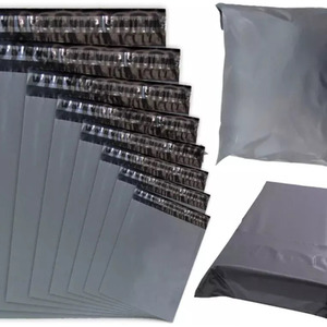Extra Strong 60 Micron Self Seal Mail Bags - Set of 50 - Grey / 6.5 x 9 Inches by Groundlevel