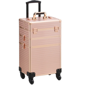 Professional Beauty Case on Wheels by Livingandhome