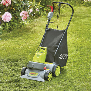 1800W 3-In-1 Garden Push Vac and Blower - Grey by Garden Gear