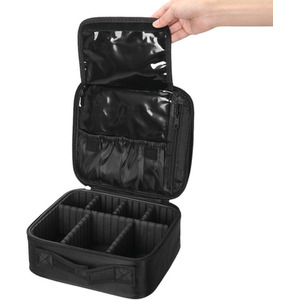 Oxford fabric Waterproof Portable Travel Makeup Bag by Livingandhome