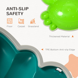 ZONEKIZ Crab Shaped Stepping Stones with TPE Anti Slip Edge - Red / 4.9kg by ZONEKIZ