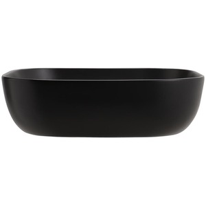 All-Black Ceramic Bathroom Sink - Black by Livingandhome
