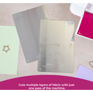 Gemini II Fabric Cutting Plates by Crafters Companion