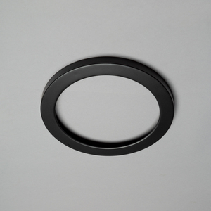 Darly LED 18 Watt Flush Ceiling or Wall Light - Satin Black by Litecraft