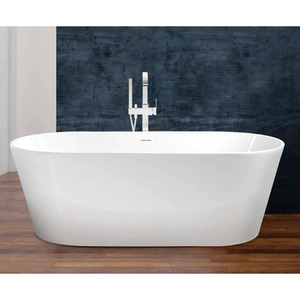 Acquaviva Elinea Free Standing Bathtub - White by Acquaviva