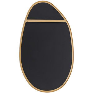 Grain-Shaped Iron Frame Explosion-Proof Mirror by Livingandhome