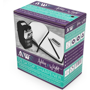 Ashton and Wright Mechanical Desktop Pencil Sharpener - Black by Ashton and Wright