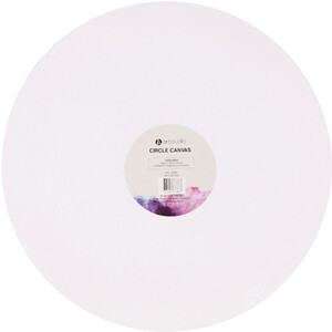 Art Studio Circle Canvas by Art Studio