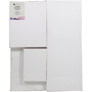 Pack of 8 Art Studio Canvases by Art Studio