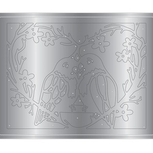 Love Birds Metal Die by Crafters Companion