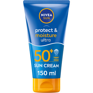 NIVEA SUN Protect & Moisture Ultra Sun Cream 150ml - Blue by Nivea