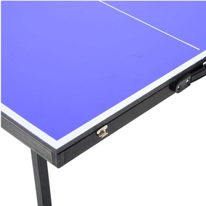 HOMCOM Folding Table Tennis - Purple by HOMCOM
