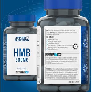 HMB 500mg Capsules - Blue by Applied Nutrition