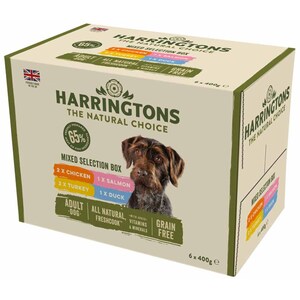 Pack of 6 Harringtons Mixed Selection Pouches by Harringtons