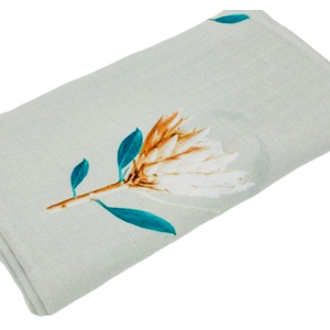 Miilk Muslin Swaddle Blanket - Sage Protea by Miilk