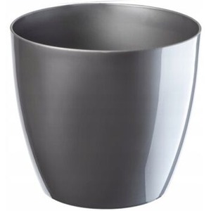 Waste Paper Basket Bin 8L - Silver by B2C