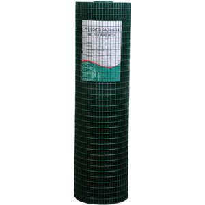 PawHut PVC Coated Steel Mesh Fencing - Green by PawHut
