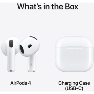 AirPods 4 with ANC - White by Apple