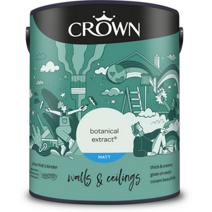 Crown Matt Emulsion - Botanical Extract / 5l by Crown Paints