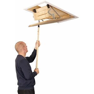 EnviroFold Timber Loft Ladder - Yellow by TB Davies